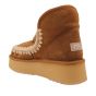 Mou vachtschoen Mini Eskimo Platform - Cognac