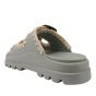 Mou Eva sandalette one-piece slide two-buckle Tea