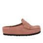 Birkenstock Naples Wrapped Suede Lth Pink Clay NRW
