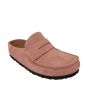 Birkenstock Naples Wrapped Suede Lth Pink Clay NRW
