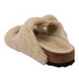 Birkenstock Arizona Big Buckle Fur Teddy Eggshell