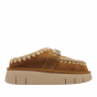 Mou pantoffel Bounce-Clog-Cognac