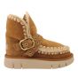 Mou boot Bounce Buckel Strap Cognac