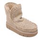 Mou boot Bounce Strass Chalk