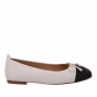 Unisa ballerina Belle-NS-White/Black