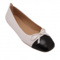 Unisa ballerina Belle-NS-White/Black