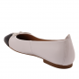 Unisa ballerina Belle-NS-White/Black