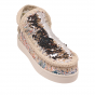 MOU boots Eskimo Nude Printed Sequins