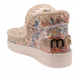 MOU boots Eskimo Nude Printed Sequins