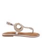 Crinkles sandalette 241-C41-Metal-Silver