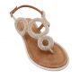 Crinkles sandalette 241-C41-Metal-Silver