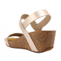 Hee sandalette 23010-Met-Champagne