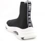 Steve Madden sock sneaker Master Black-White